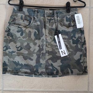 Skirt - New - Noisy May - Camouflage Skirt - Size Small